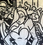 Freda People - Pop Wall Black And White XL