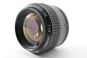 Minolta MC Rokkor PG 1.2/58mm | Prime lens, Audio, Tv en Foto, Nieuw