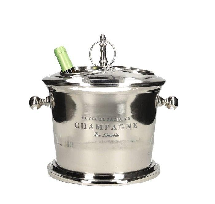 Champagne koeler - Staal, Antiek en Kunst, Curiosa en Brocante