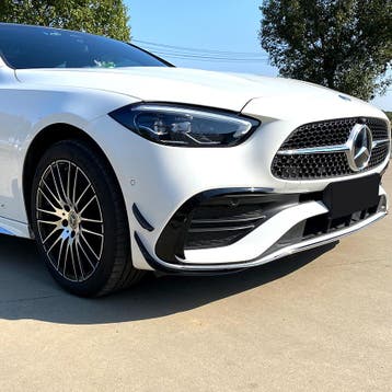GESCHIKT VOOR MERCEDES W206 S206 C AMG LINE VOOR AERO FLAPS, Verzenden