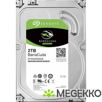 Seagate HDD 3.5  2TB ST2000DM008 Barracuda, Computers en Software, Harde schijven, Verzenden, Nieuw