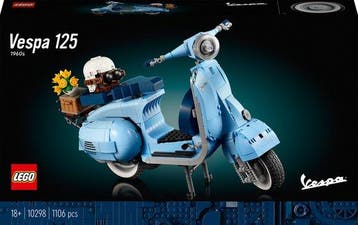 LEGO Vespa 125 Scooter bouwbare modelbouwset voor Volwass..., Verzenden, Nieuw