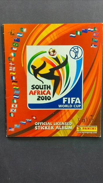 2010 Panini Album Panini FIFA World Cup South Africa 2010
