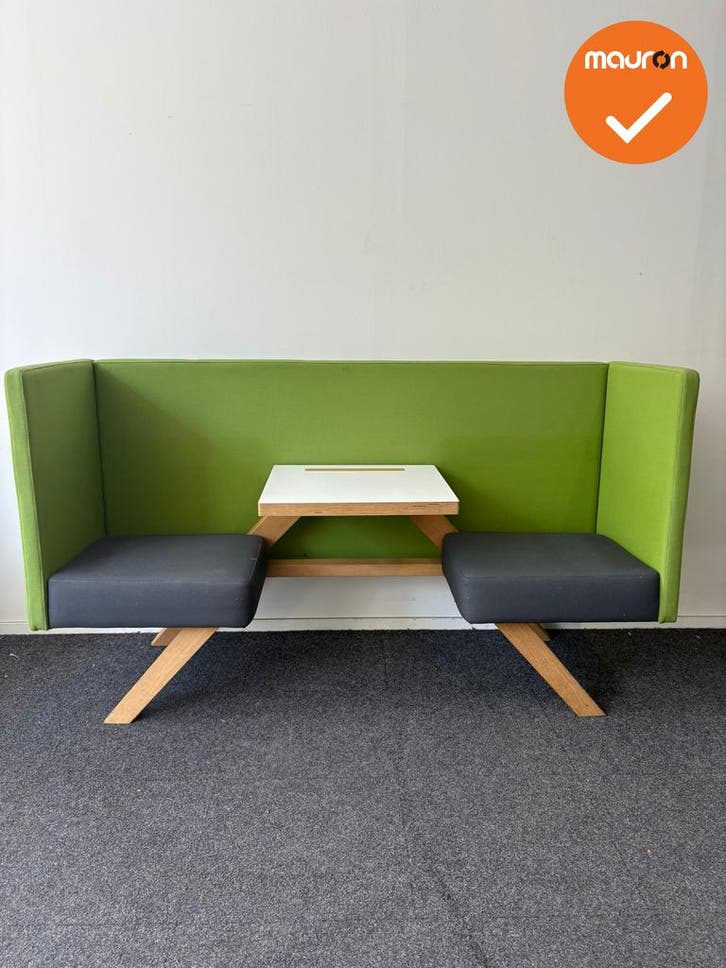 Design Zitmeubel - TOOaPICNIC Hide 110 - Groen met Antraciet, Articles professionnels, Aménagement de Bureau & Magasin | Mobilier de bureau & Aménagement