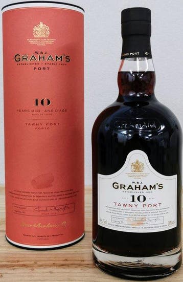 Grahams - 10 years old Tawny - Porto - 4 Flessen (0.75
