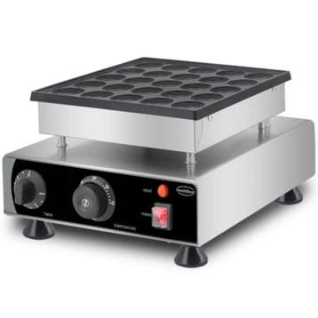 Poffertjesplaat | 50°C/300°C | RVS | Elektrisch | 0.9kW, Zakelijke goederen, Verzenden, Nieuw in verpakking