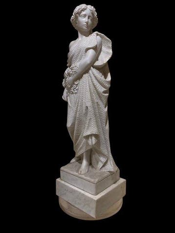 sculptuur, Flora - 110 cm - Marmer