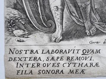 Gerard de Jode (1509 - 1591) - filigrana Davide, Daniele ed, Antiek en Kunst