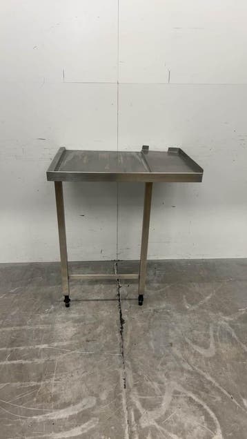 Table dévacuation en acier inoxydable 57,5 x 80 x 92,5 cm, Verzenden