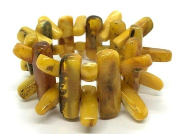 Het Gouden Lattice – Zeldzame Vintage Royal Baltic Amber, Nieuw