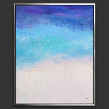 Noelia Correa Art - WIQU . Velo en Celeste XL