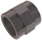 Pvc schroefbus 63/75mm x 2   PN16 (pvc draadsok), Verzenden, Nieuw