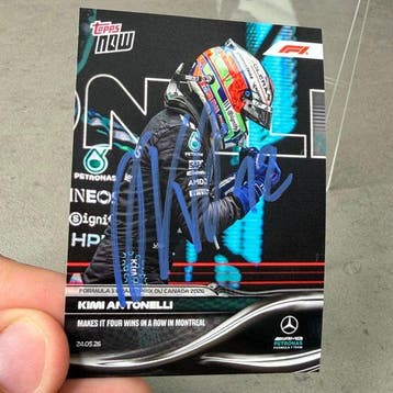 Mercedes - Topps Now - Canada GP 2026 4th consecutive