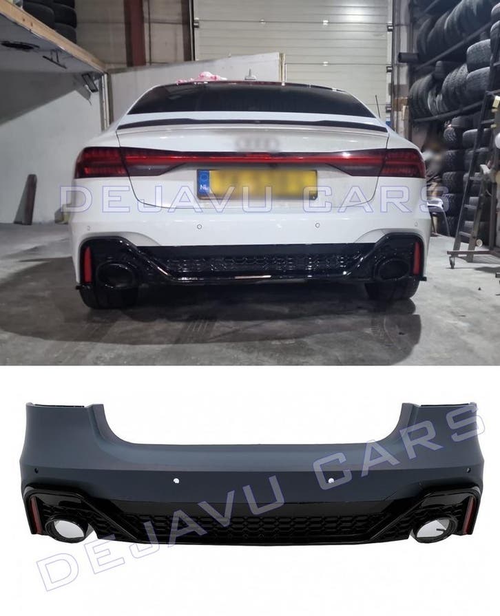 RS7 Look Achterbumpervoor Audi A7 C8, Auto diversen, Tuning en Styling, Ophalen of Verzenden