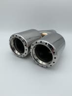 Uitlaat Sierstuk RVS Dubbel Rond – 2 x 80 mm, Ophalen of Verzenden