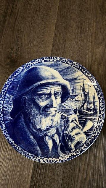 Nederlands design Tegel (2) - Boch Frères - Vintage -