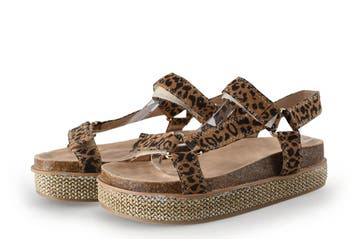 Poelman Espadrilles in maat 38 Bruin, Vêtements | Femmes, Verzenden, Espadrilles