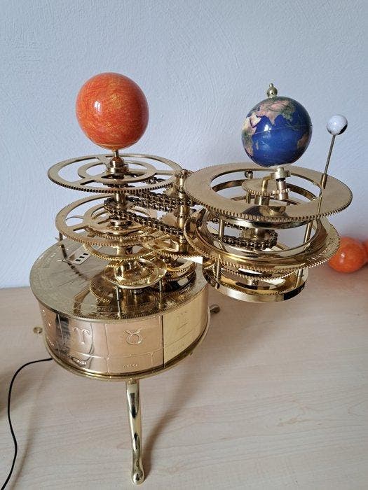 Astronomisch instrument - Messing - Eaglemoss, Antiek en Kunst, Curiosa en Brocante