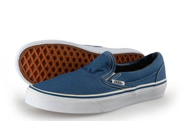 Vans Instappers Jongens in maat 36 Blauw, Jongen of Meisje, Schoenen, Zo goed als nieuw, Vans