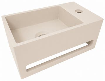 Fontein Julia Rechts Rechthoekig 35x20x16cm Solid Surface, Doe-het-zelf en Bouw, Ophalen of Verzenden, Nieuw, Overige typen