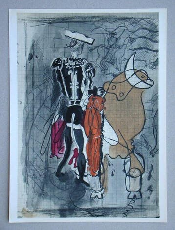 Georges Braque (1882-1963) - Le Torero - Lithograph - 1955 -