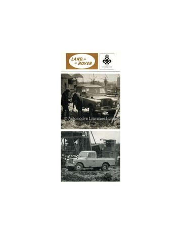 1966 LAND ROVER SERIES II & SERIES IIA BROCHURE ENGELS, Ophalen of Verzenden, Nieuw
