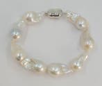 Sans prix de réserve - Bracelet Perles deau douce Edison