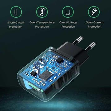 18W Stekkerlader - Quick Charge 3.0 USB Oplader Muur, Télécoms, Verzenden