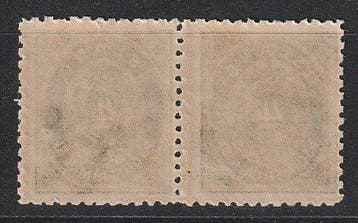 IJsland 1873 - Eerste dienstztgel in een paar - Michel, Gestempeld