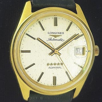 Longines - Automatic Admiral Five Star Dress Watch - Zonder