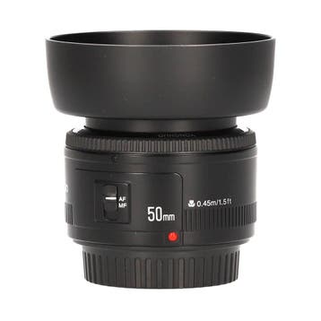 Yongnuo EF 50mm f/1.8 met garantie, Ophalen of Verzenden