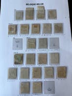 België 1863/1883 - Tussen COB 12-36 - KIngs and coat of arms, Gestempeld