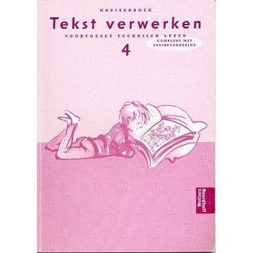Tekstverwerken voortgezet technisch lezen praktijkboek 4, Verzenden, Nieuw