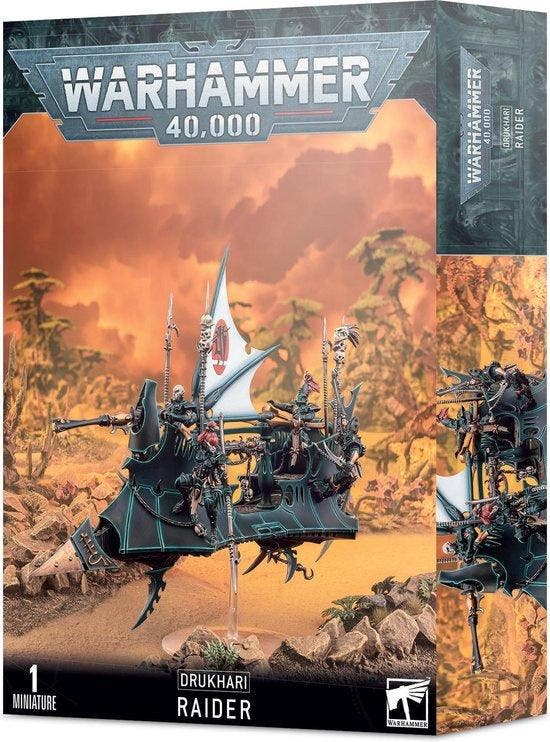 Drukhari Raider (Warhammer 40.000 nieuw), Hobby & Loisirs créatifs, Wargaming, Enlèvement ou Envoi