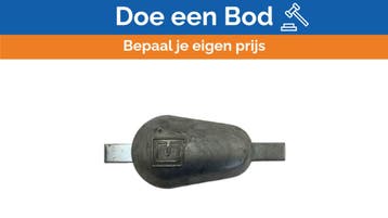 Bieden: Vetus WOA012Z Weld-On Hull Zink Anode Kit 2.7 KG, Ophalen of Verzenden, Nieuw