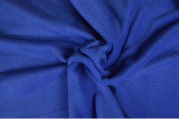 10 meter fleece stof Blauw - Anti Pilling Fleece, Hobby en Vrije tijd, 120 cm of meer, Polyester, Verzenden, Blauw
