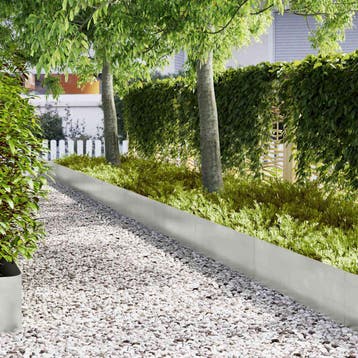 vidaXL Grasafscherming 10 st 100 x 0,05 x 30 cm Roestvrij, Verzenden, Nieuw