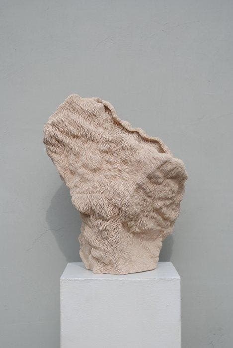 Gilles Caffier - Vaas - Keramiek - Vase Minéral, Antiek en Kunst, Kunst | Designobjecten
