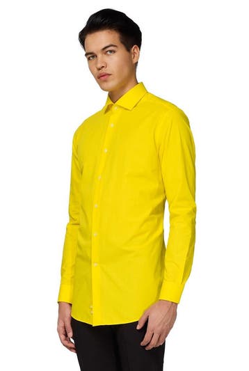 Geel Overhemd Heren OppoSuits, Verzenden, Nieuw