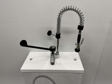 Monolith Prewash shower Flush valve with single lever mixer, Verzenden