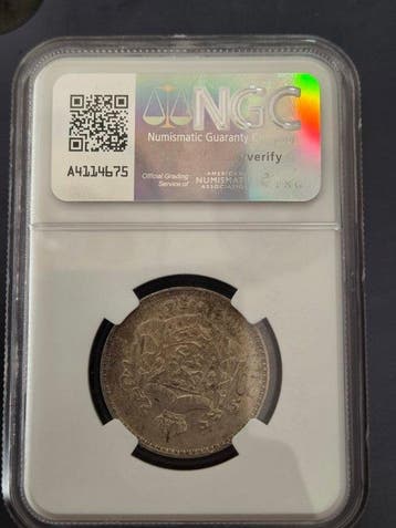 België. Alberto I. 20 Francs 1934 NGC UNC Detaila (Zonder