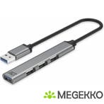 ACT USB-A hub. 3x USB-A 2.0 en 1x USB-A 3.0, Informatique & Logiciels, Clés USB, Verzenden