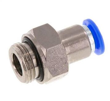Raccord enfichable 8mm & G3/8 mâle autobloquant laiton/PBT, Verzenden