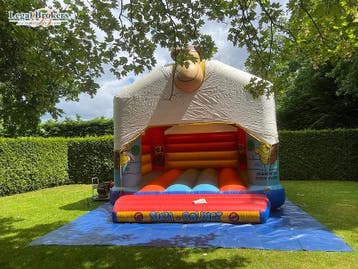 Springkasteel (MARGE), Ophalen of Verzenden, Zo goed als nieuw