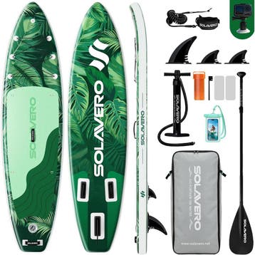 Sup Board - Opblaasbaar Paddle Board - 227 kg - Groen - SOLA, Verzenden
