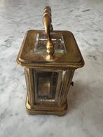 Réveil de voyage - Laiton - 1850-1900 - Pendule de voyage, Antiquités & Art