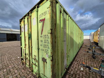 Gebruikte 40ft zeecontainer – direct uit voorraad leverba., Ophalen of Verzenden