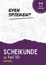 Even Spieken - Scheikunde in het VO 9789463923934 Intertaal, Boeken, Schoolboeken, Verzenden, Zo goed als nieuw, Intertaal