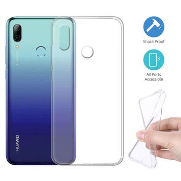Huawei P Smart 2019 Transparant TPU Hoesje + Screen, Verzenden