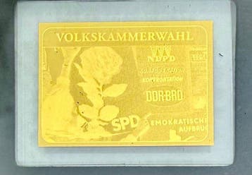 Duitsland. Gold medal ND, 2x1/500 Oz. oro (.999) (Zonder, Postzegels en Munten